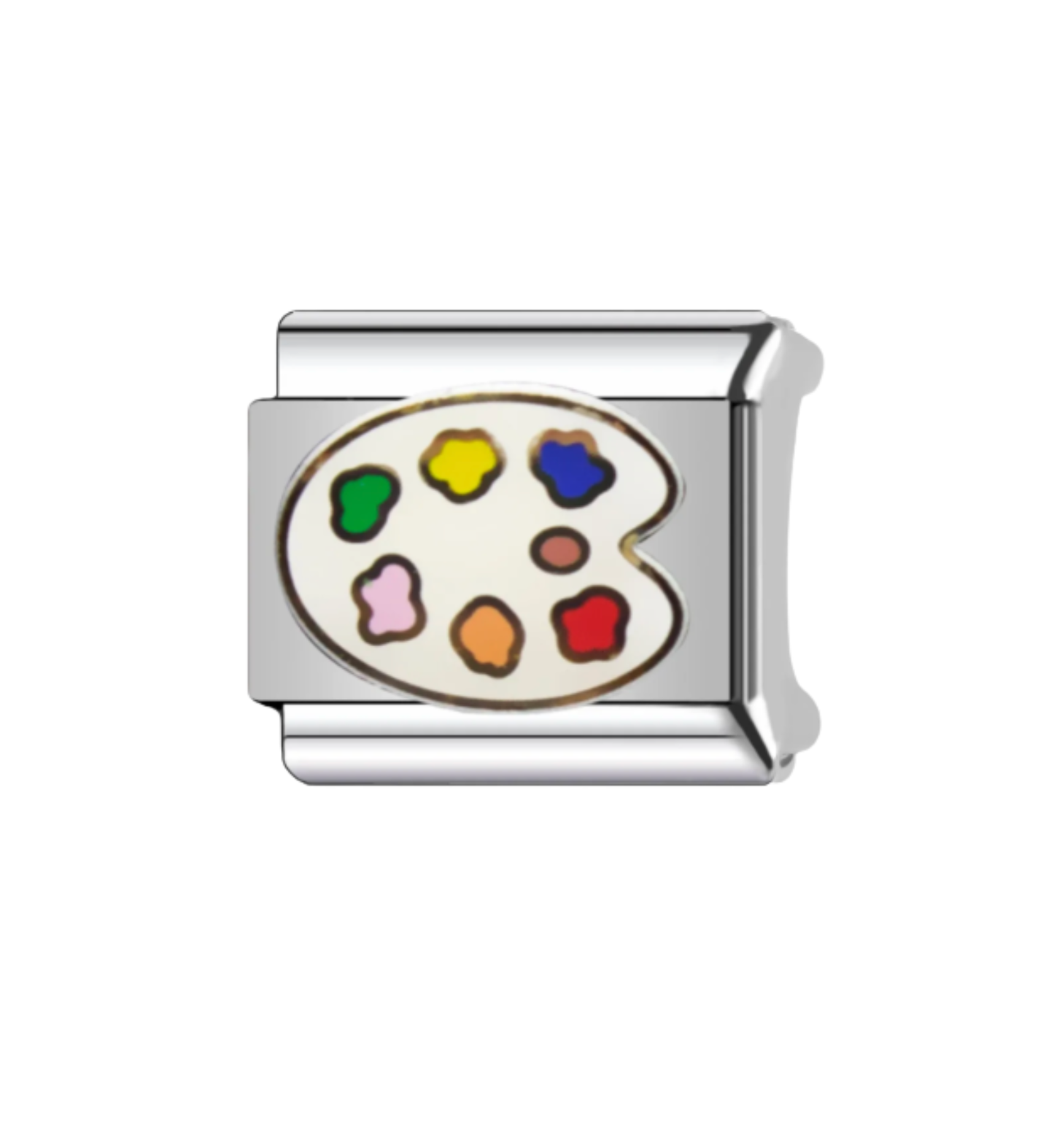 Charm Paleta de Pinturas Plateado