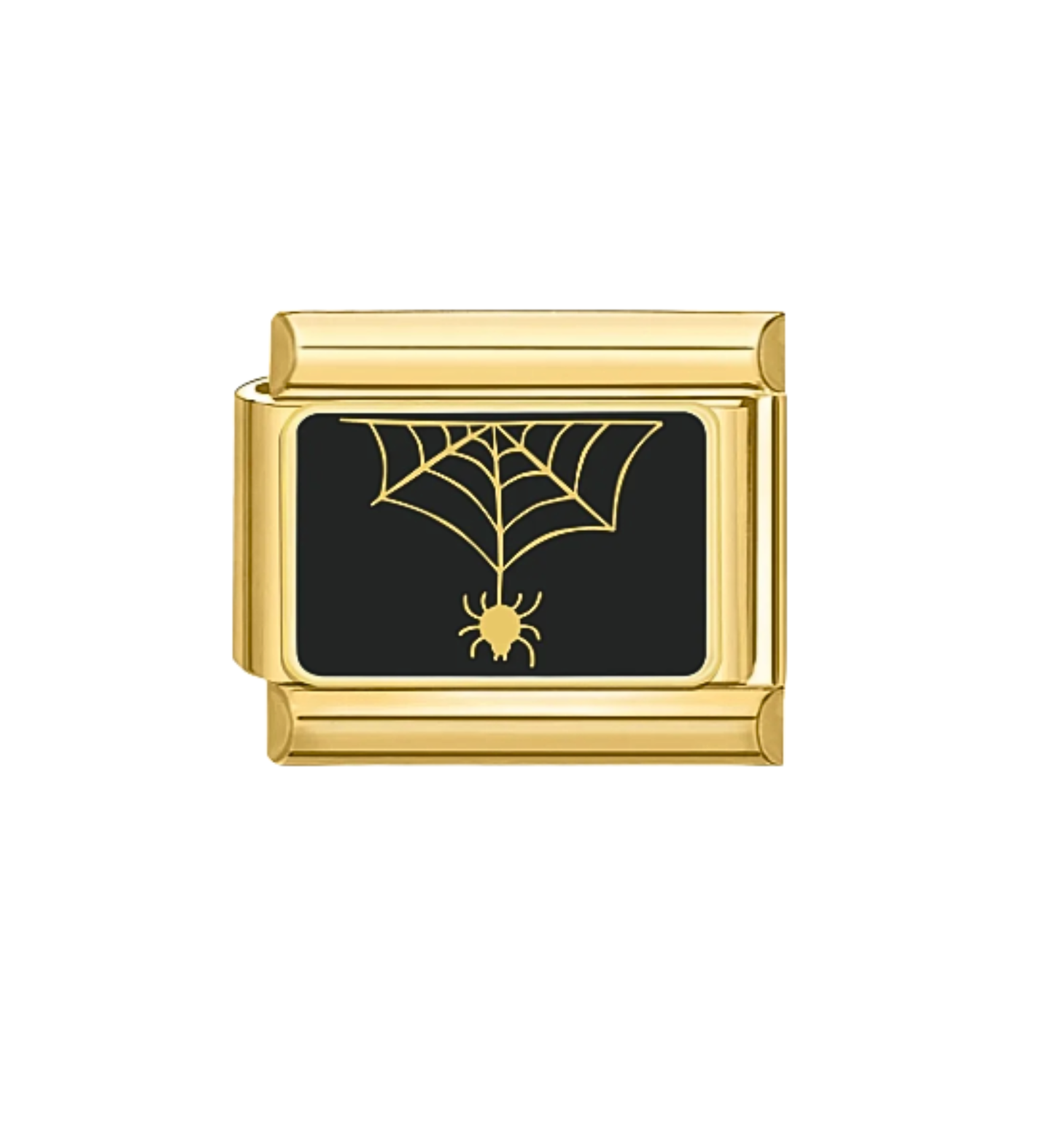 Charm Dorado Telaraña