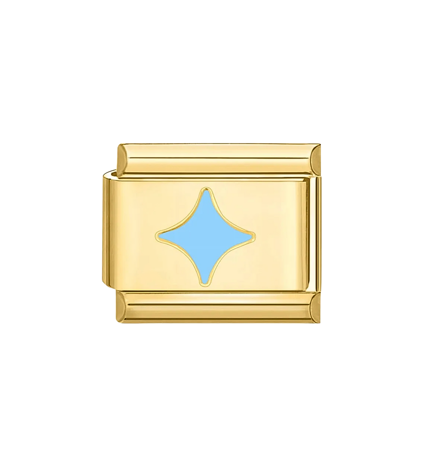 Charm Rombo Azul