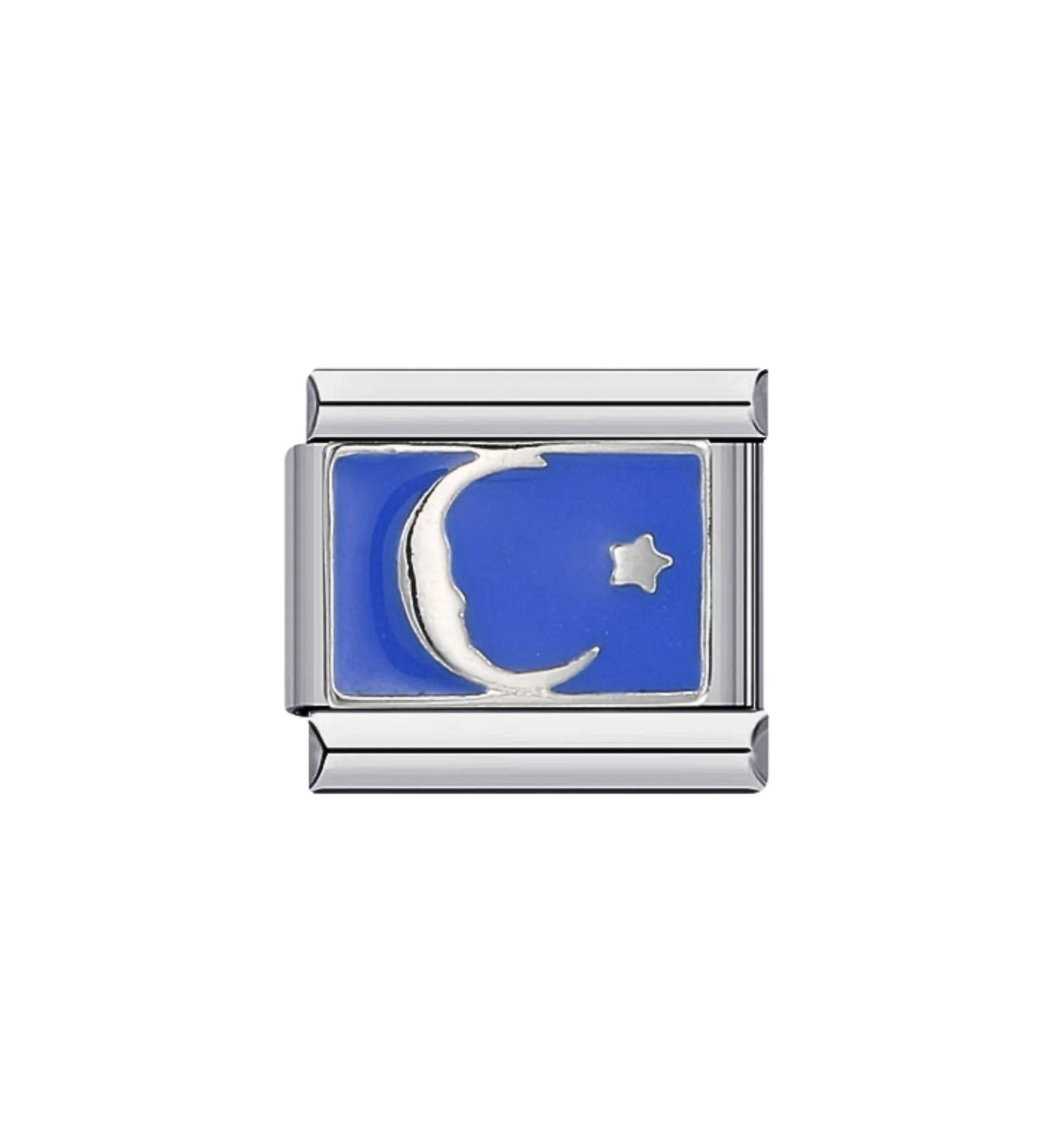 Charm Luna Fondo Azul
