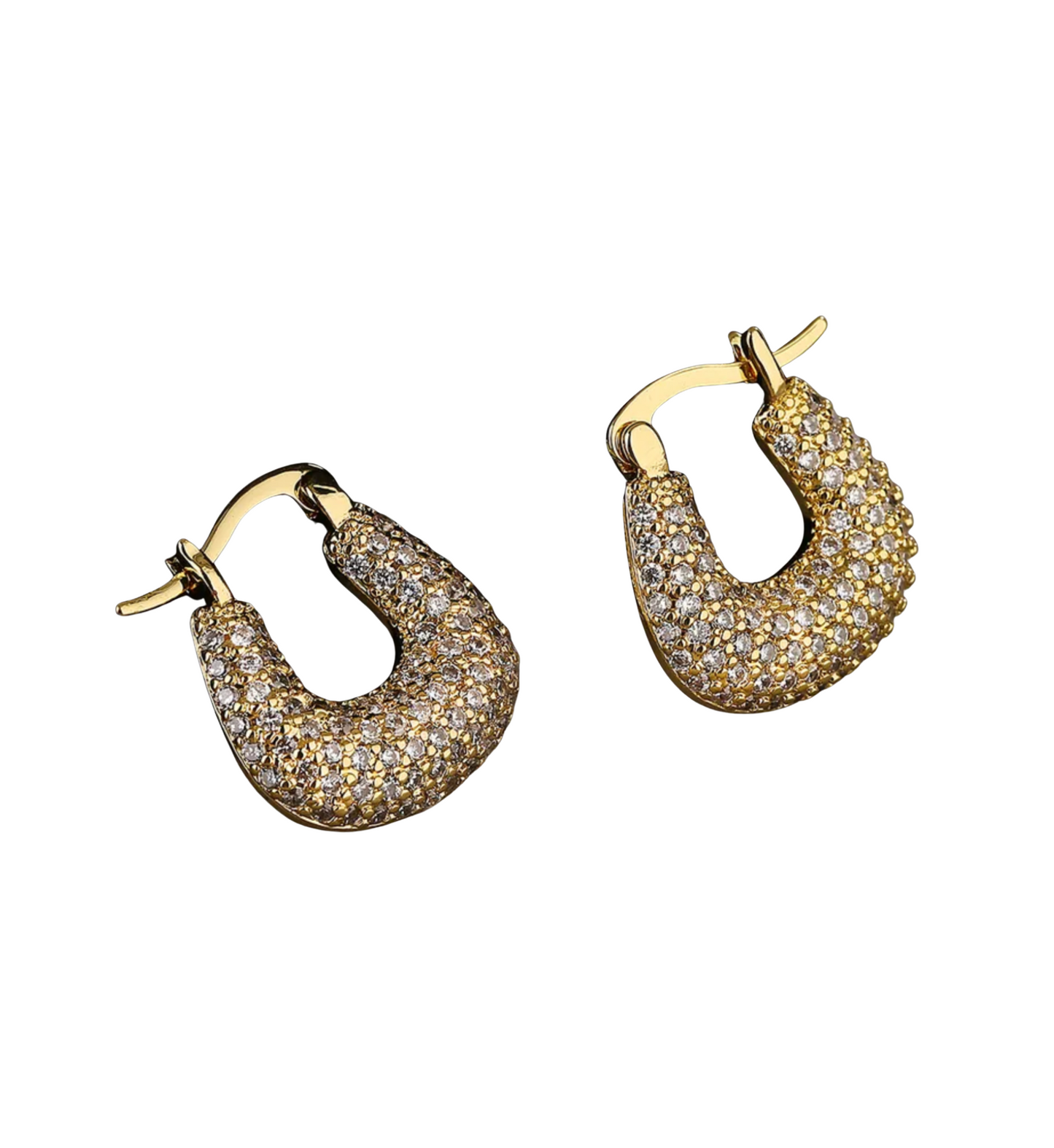 Argollas Chapa De Oro