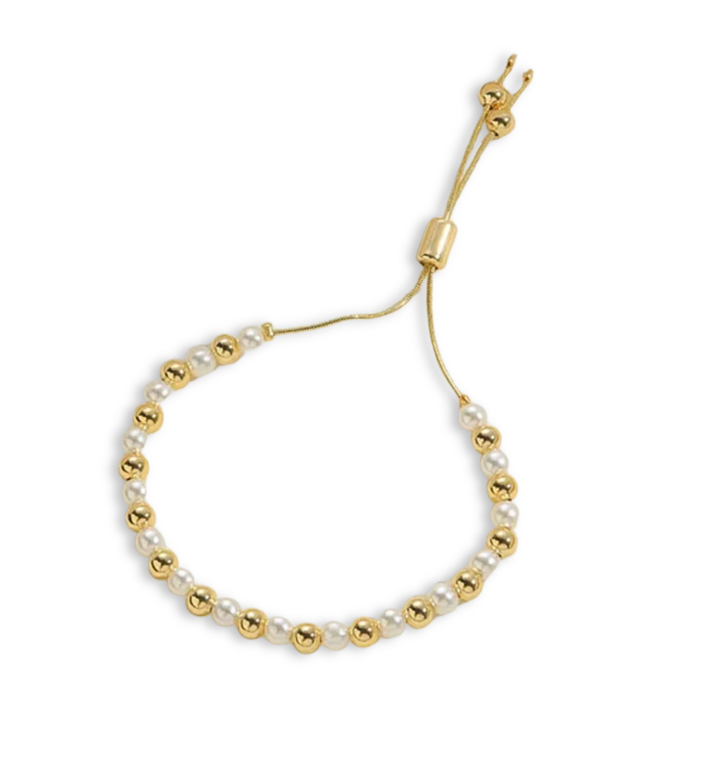 Pulseras Perlas Con Chapa