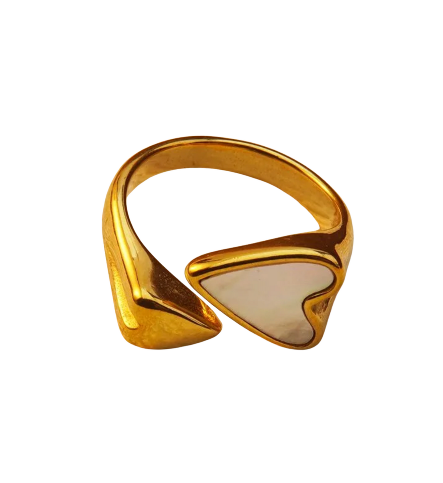 Anillo Corazón Moderno