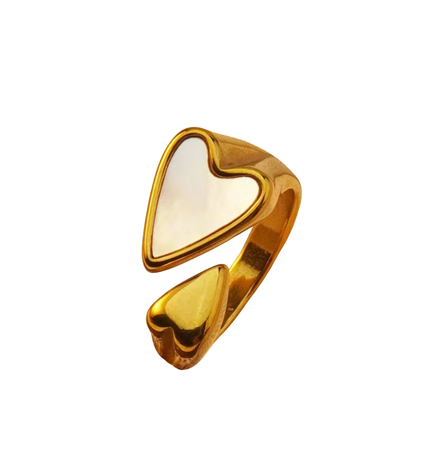 Anillo Corazón Moderno