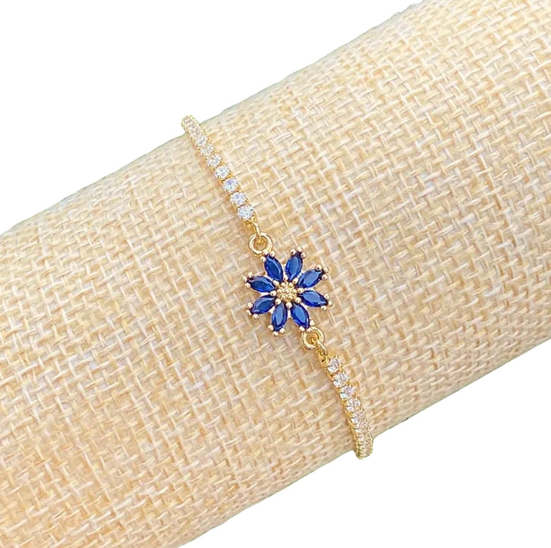 Pulsera Flor Ajustable