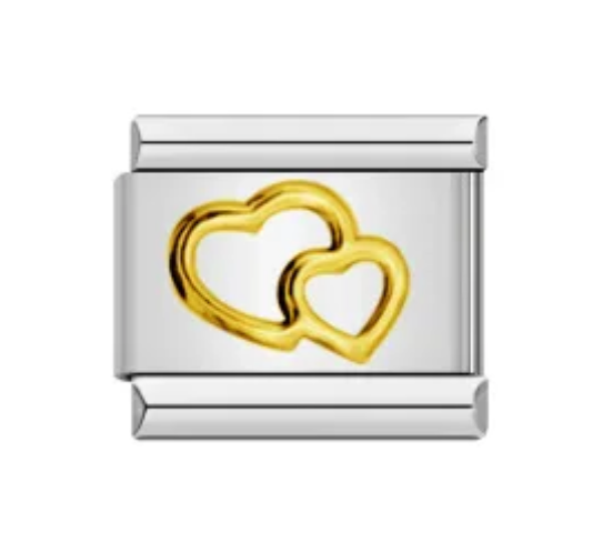 Charm Corazones Juntos