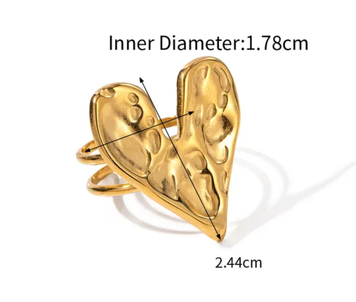 Anillo Corazon