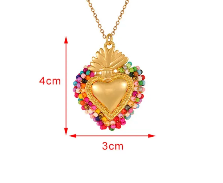 Collar de Sagrado Corazón