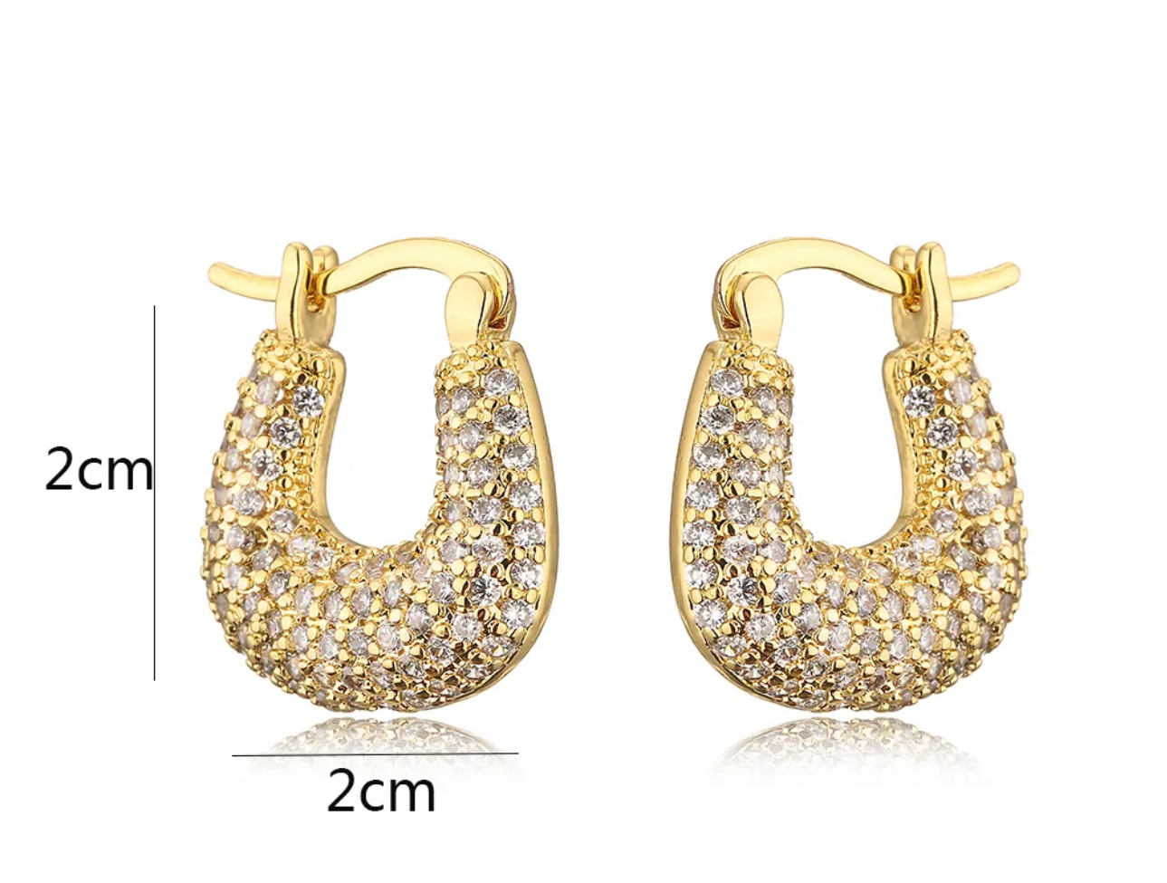 Argollas Chapa De Oro