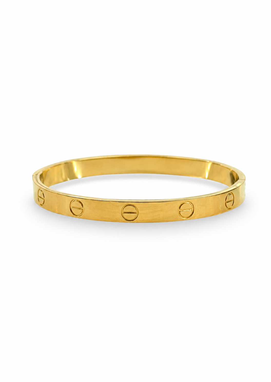Brazalete patrón tornillo acero inoxidable
