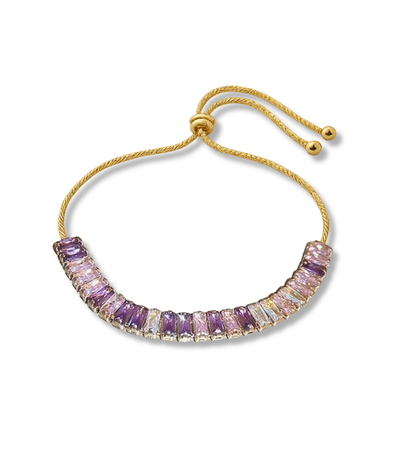 Pulseras De Circon Con Incrustaciones De Cobre