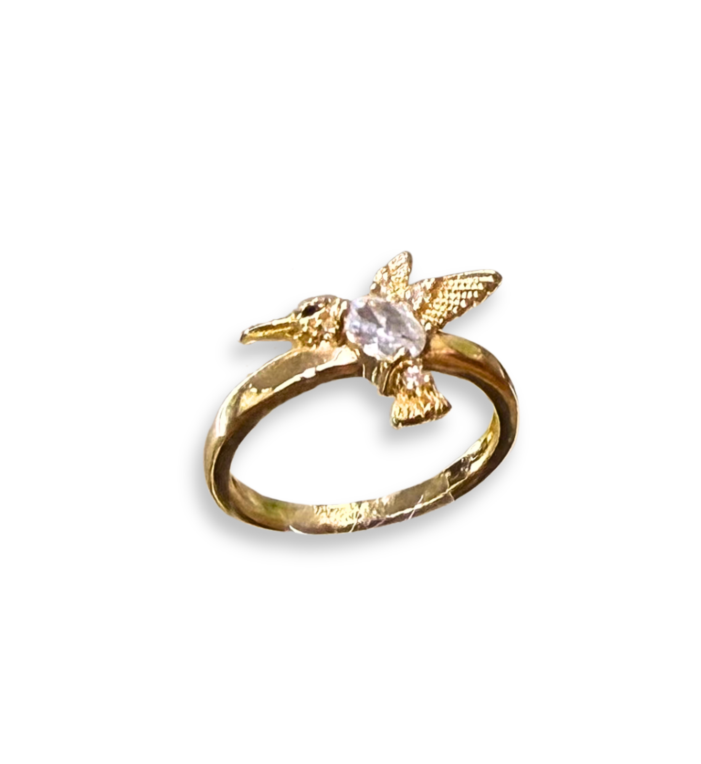 Anillo Colibrí Acero Inoxidable