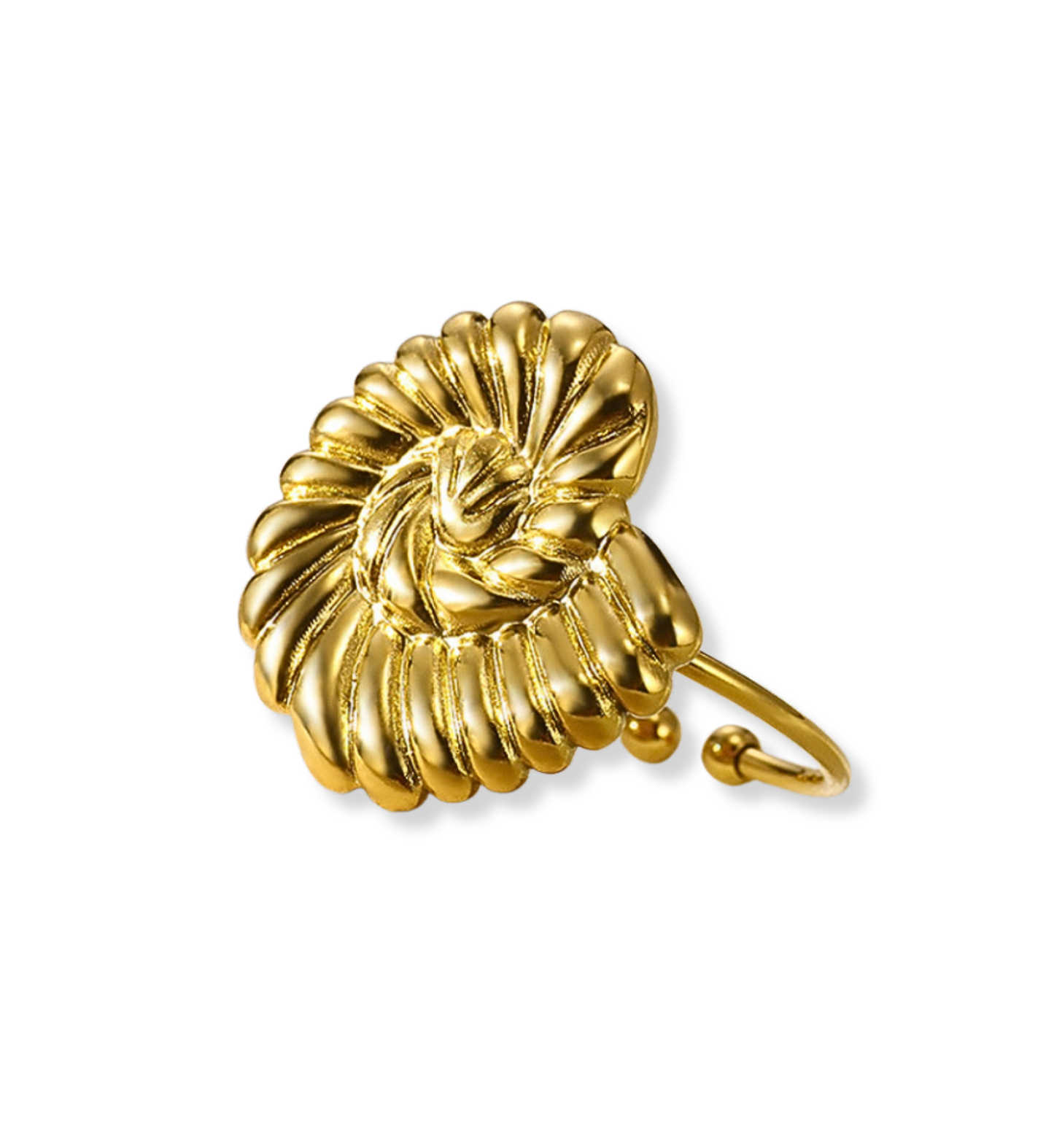 Anillo Caracol Acero Inoxidable