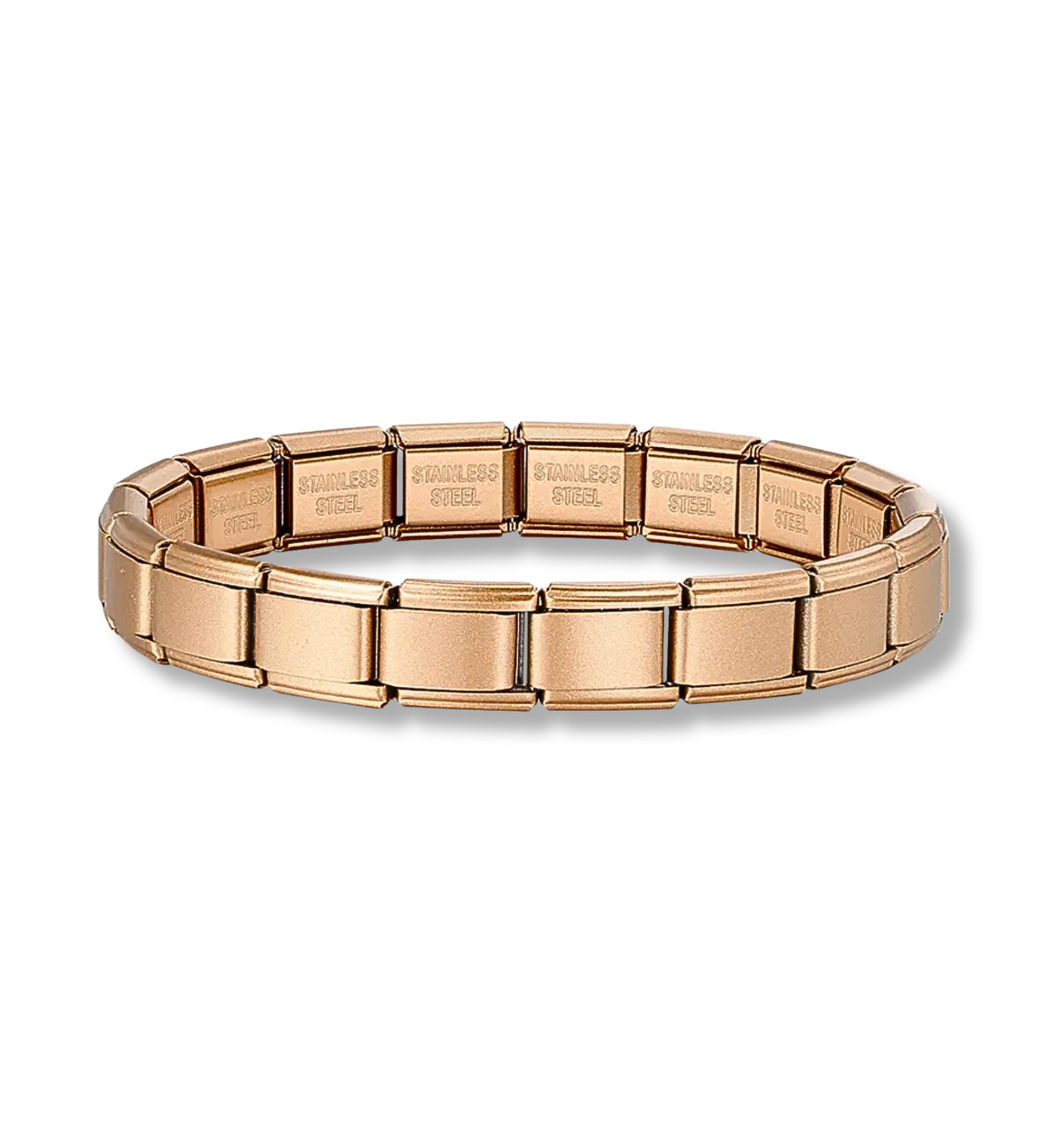 Italian Bracelet Oro Rosa Mate