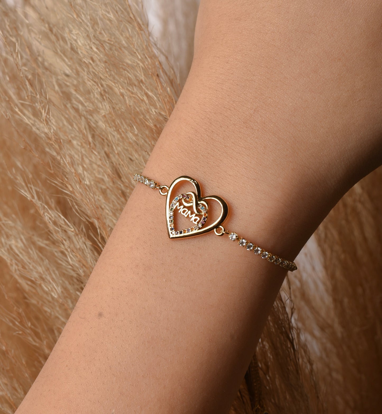 Pulsera Mamá Corazón