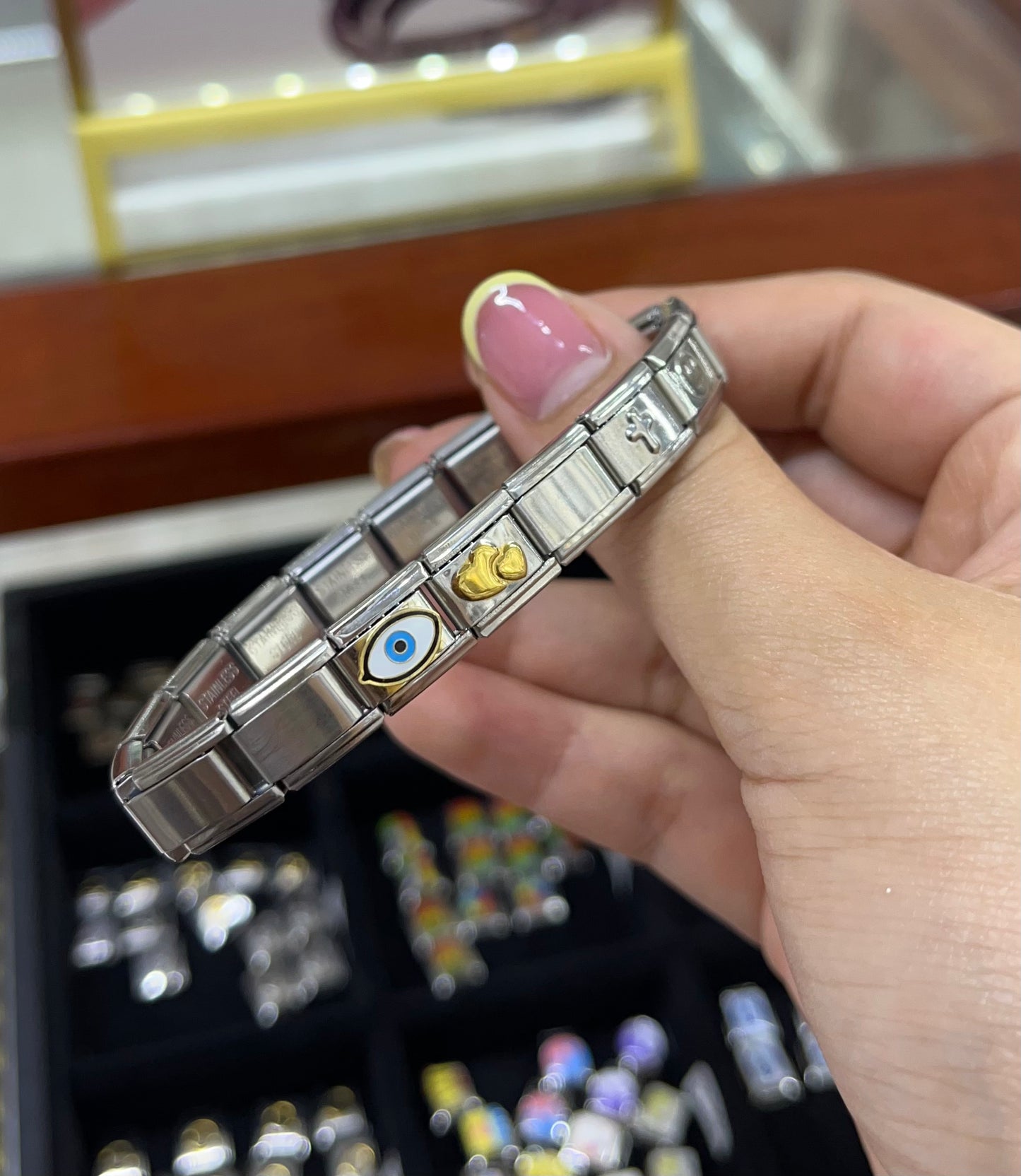 Italian Bracelet Plateada