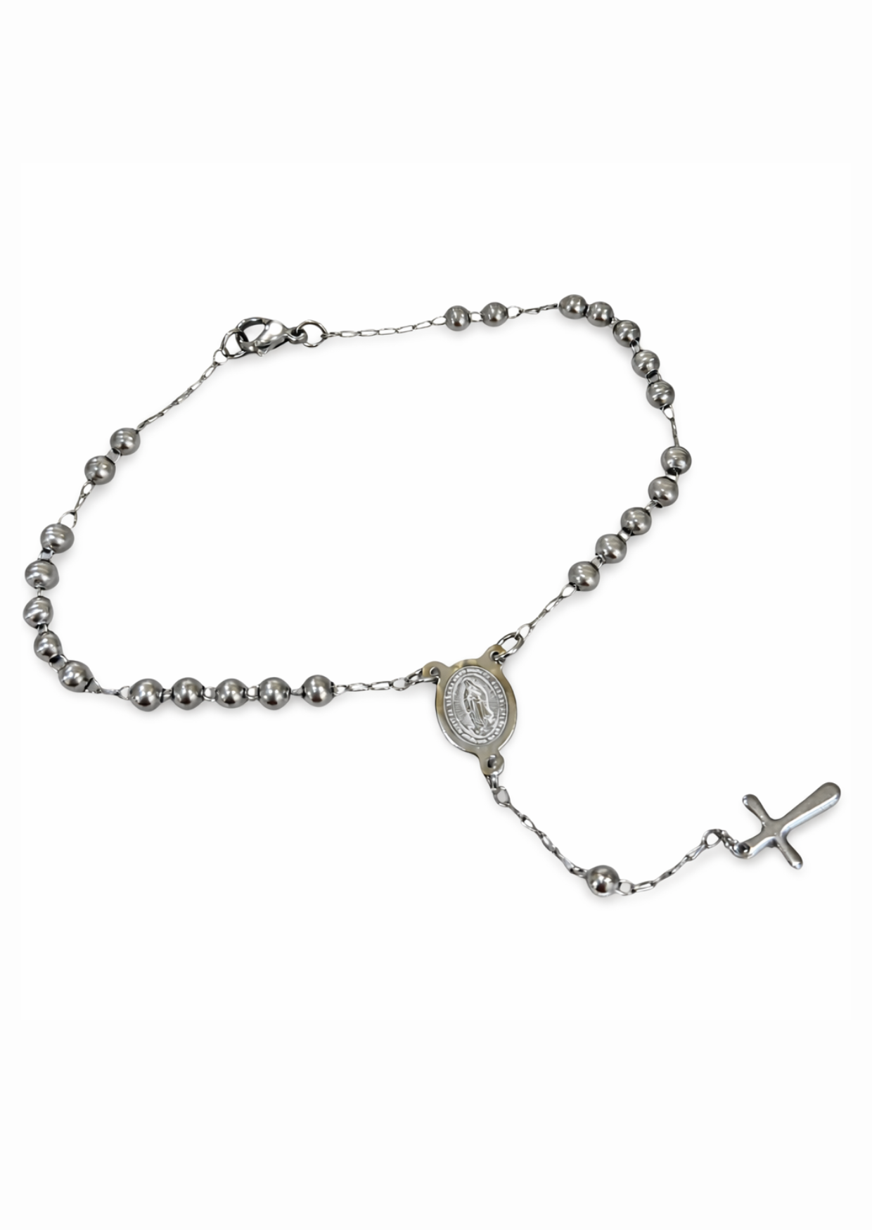 Pulsera decenario acero inoxidable