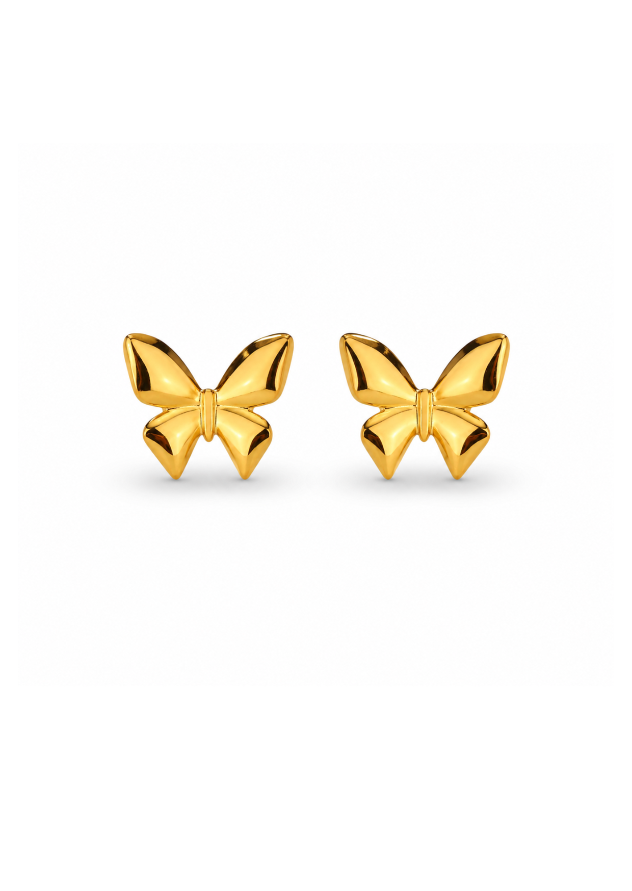 1 par retro mariposas acero Inoxidable 304