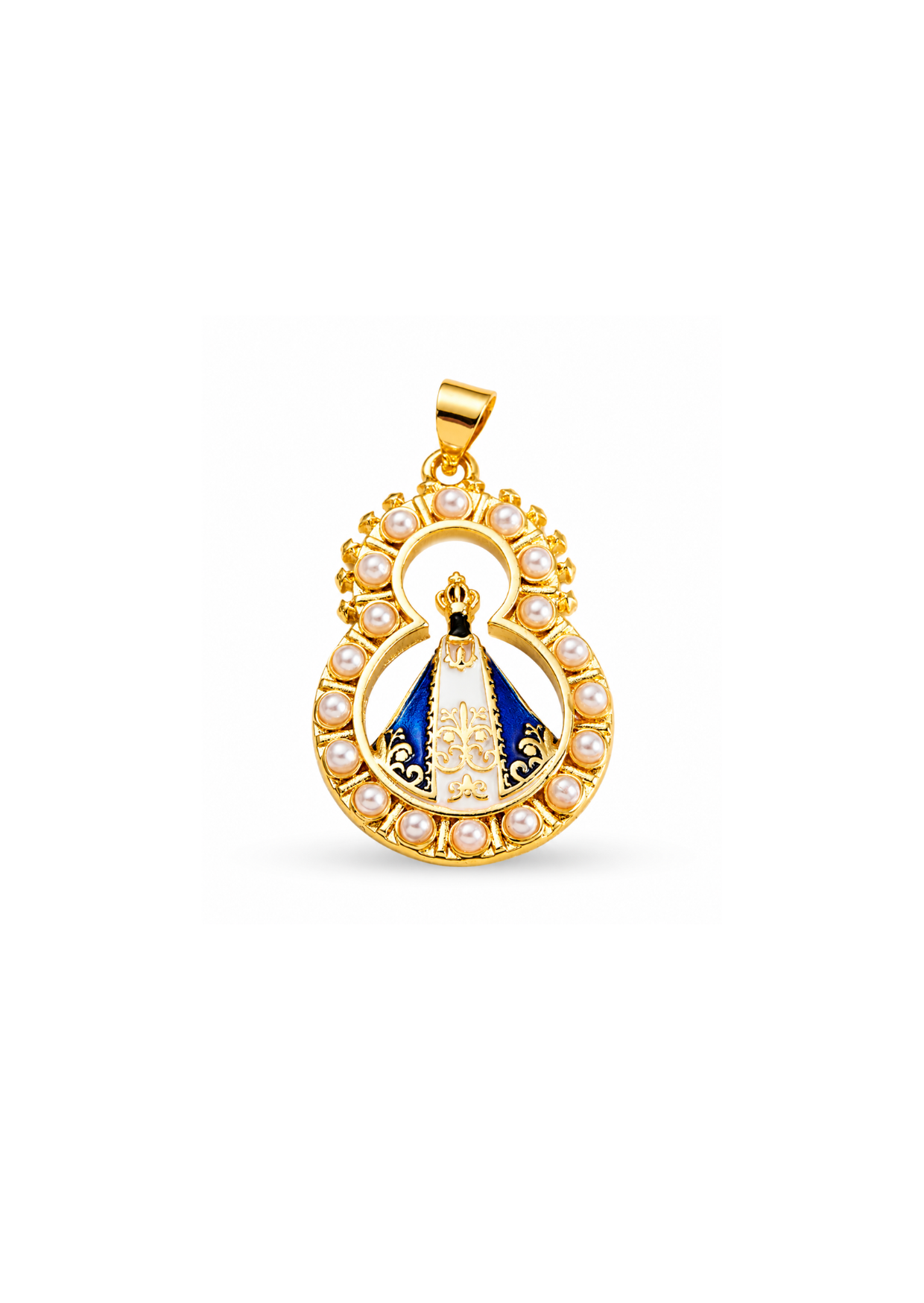 Dije virgen de Juquila chapa de oro