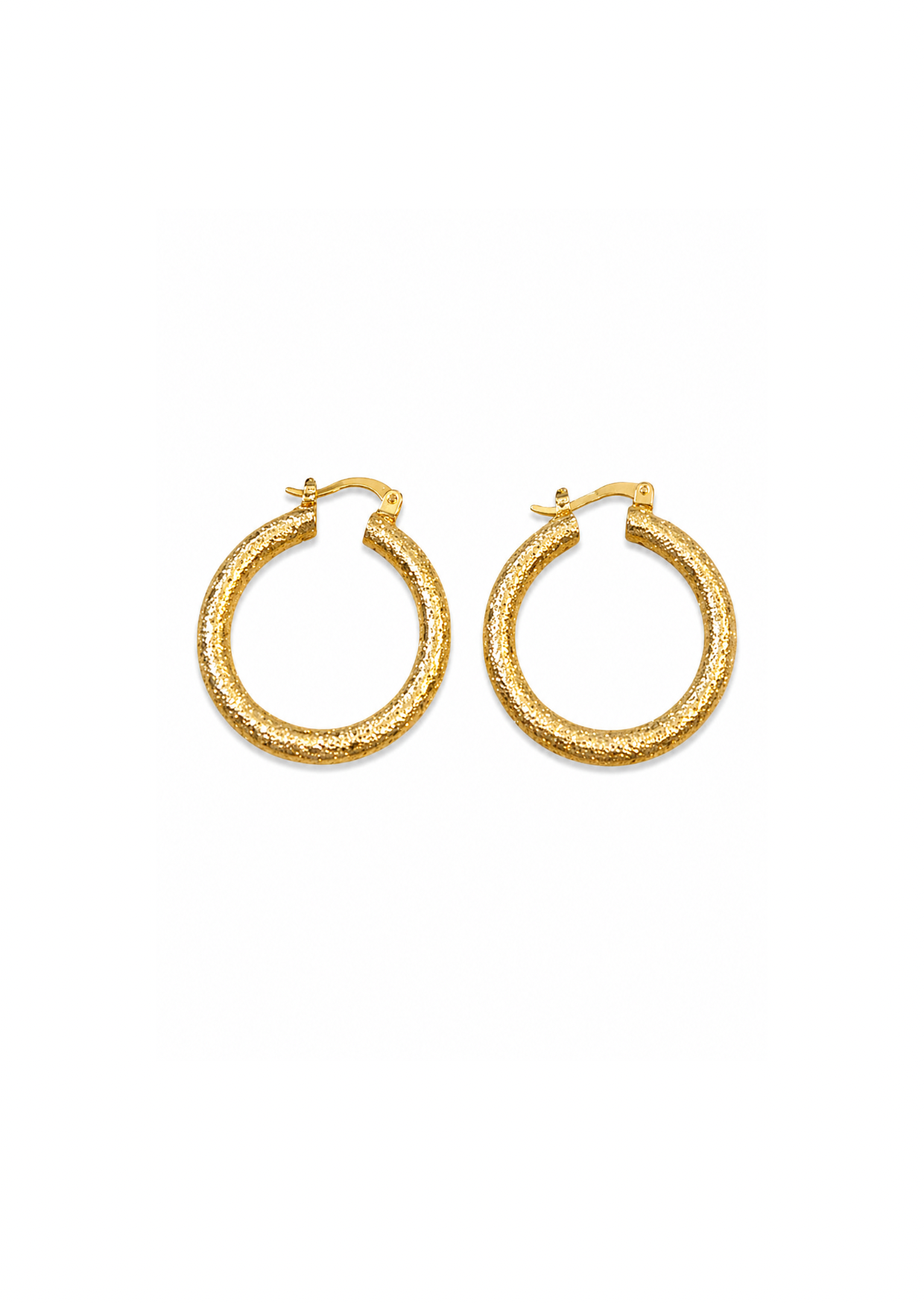 Aretes arracadas arenada minis baño de oro