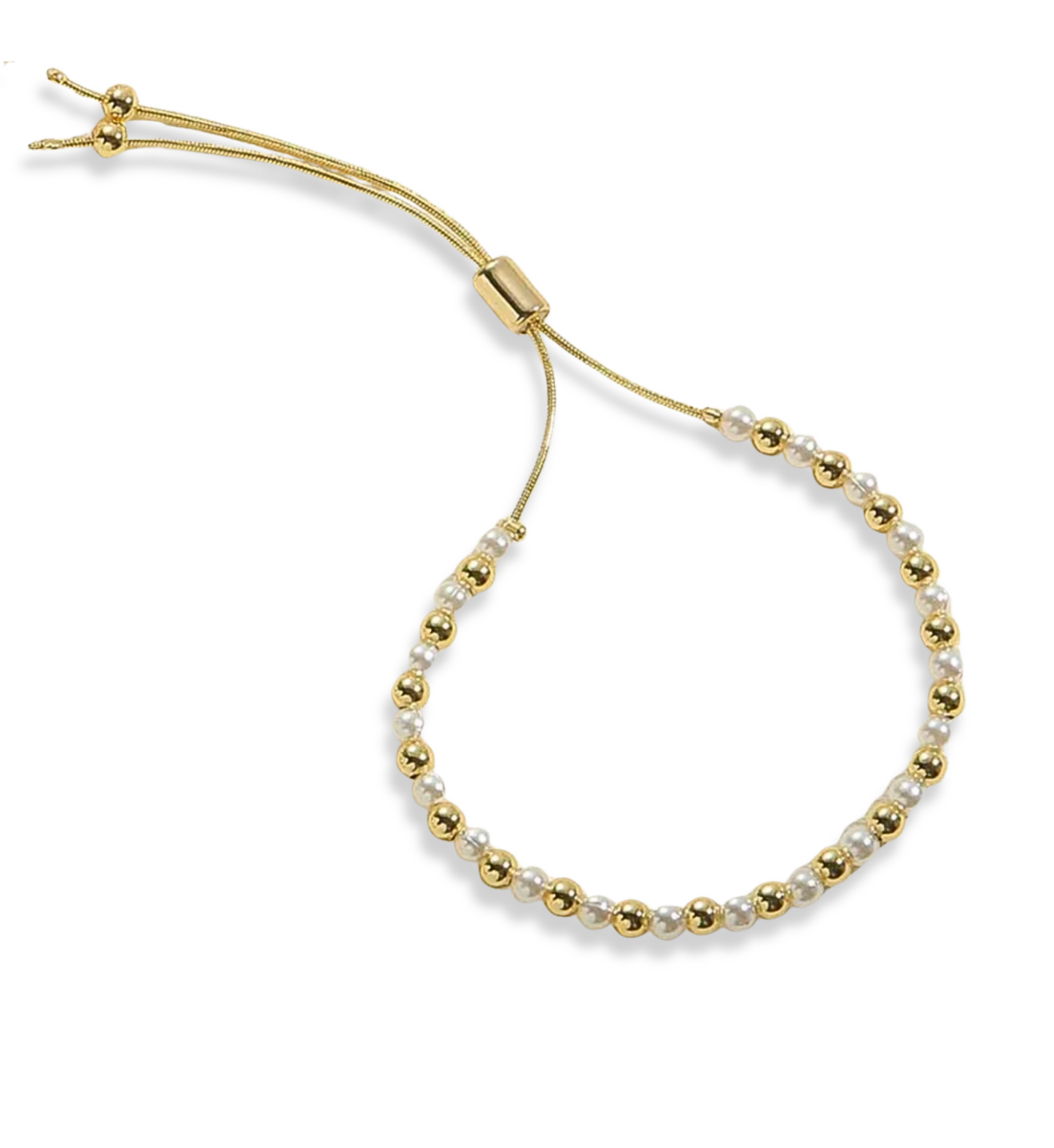 Pulseras Perlas Con Chapa