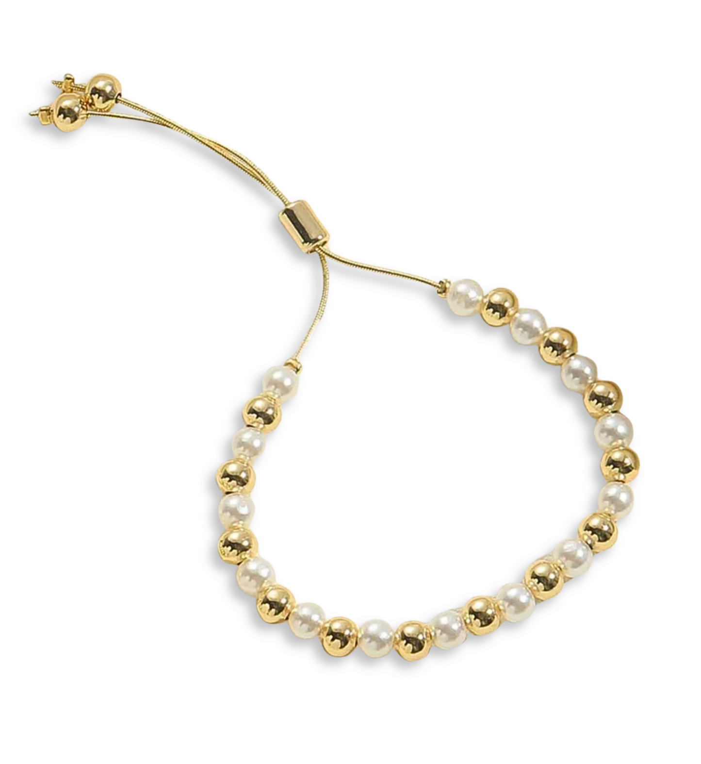 Pulseras Perlas Con Chapa