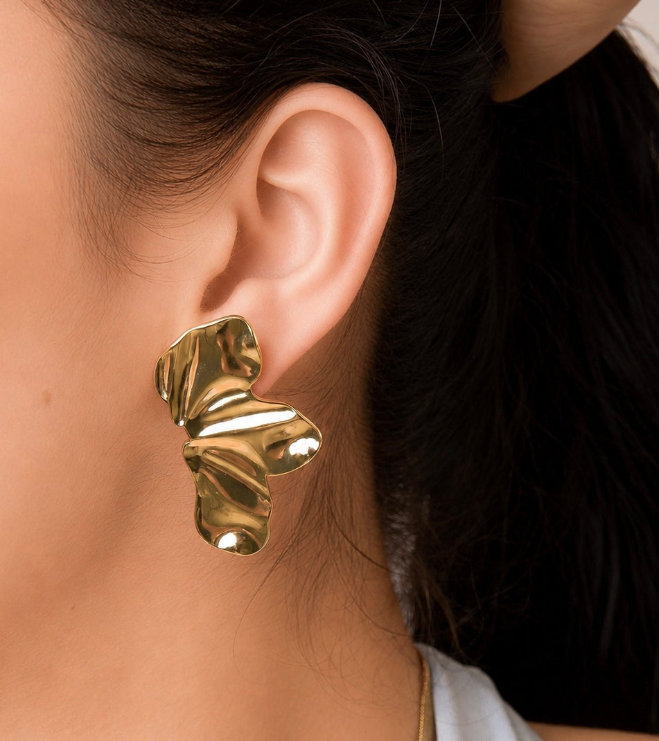 Chunky earrings