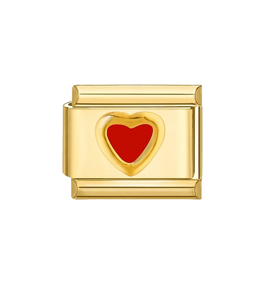 Charm Corazón Rojo