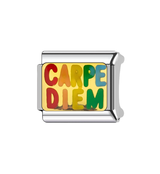 Charm Carpe Diem Plateado