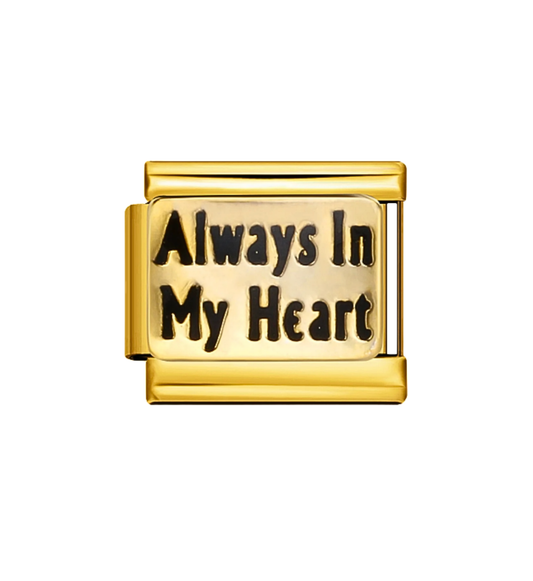 Charm Dorado Always In My Heart