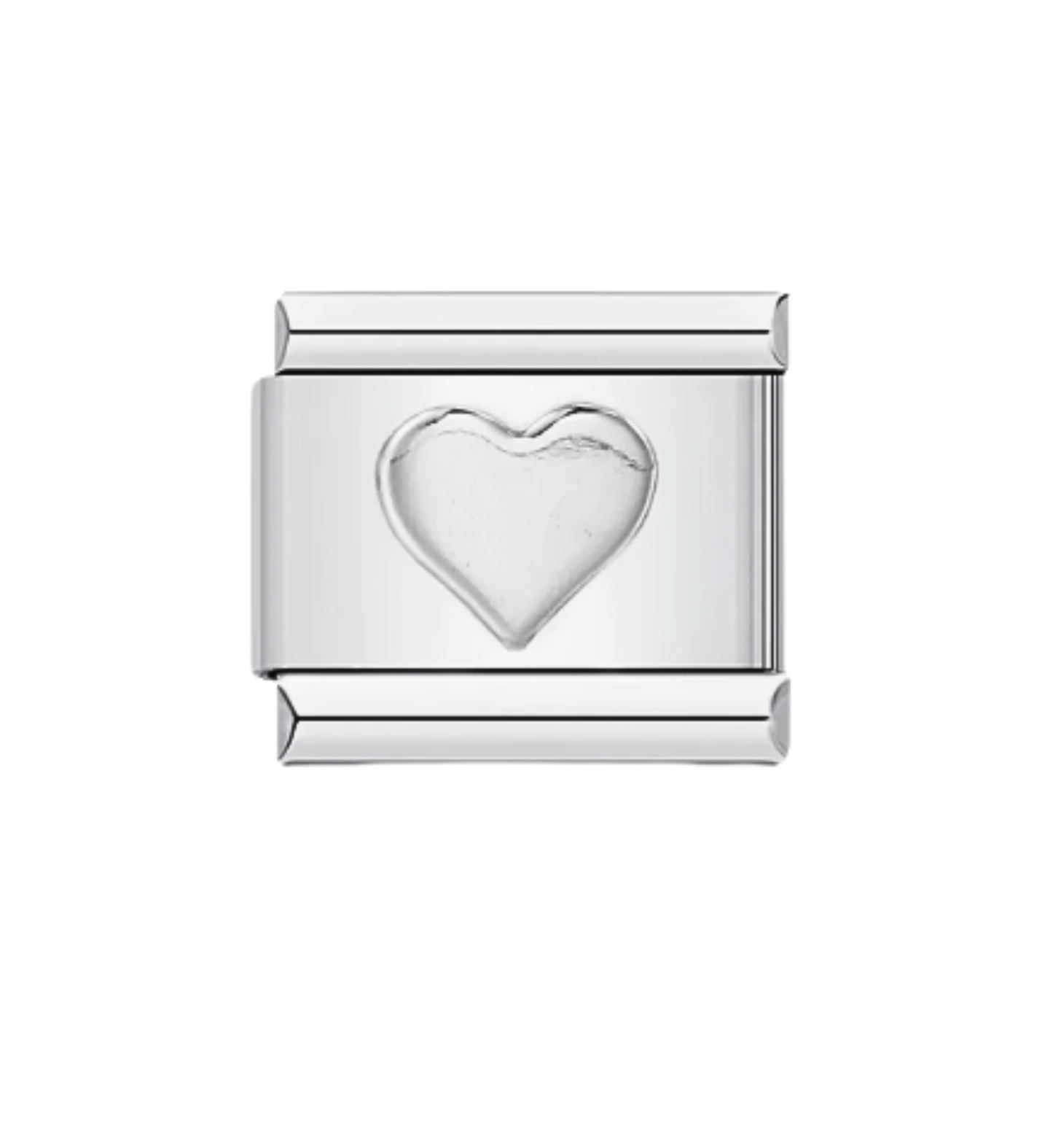 Charm Plateado Corazón