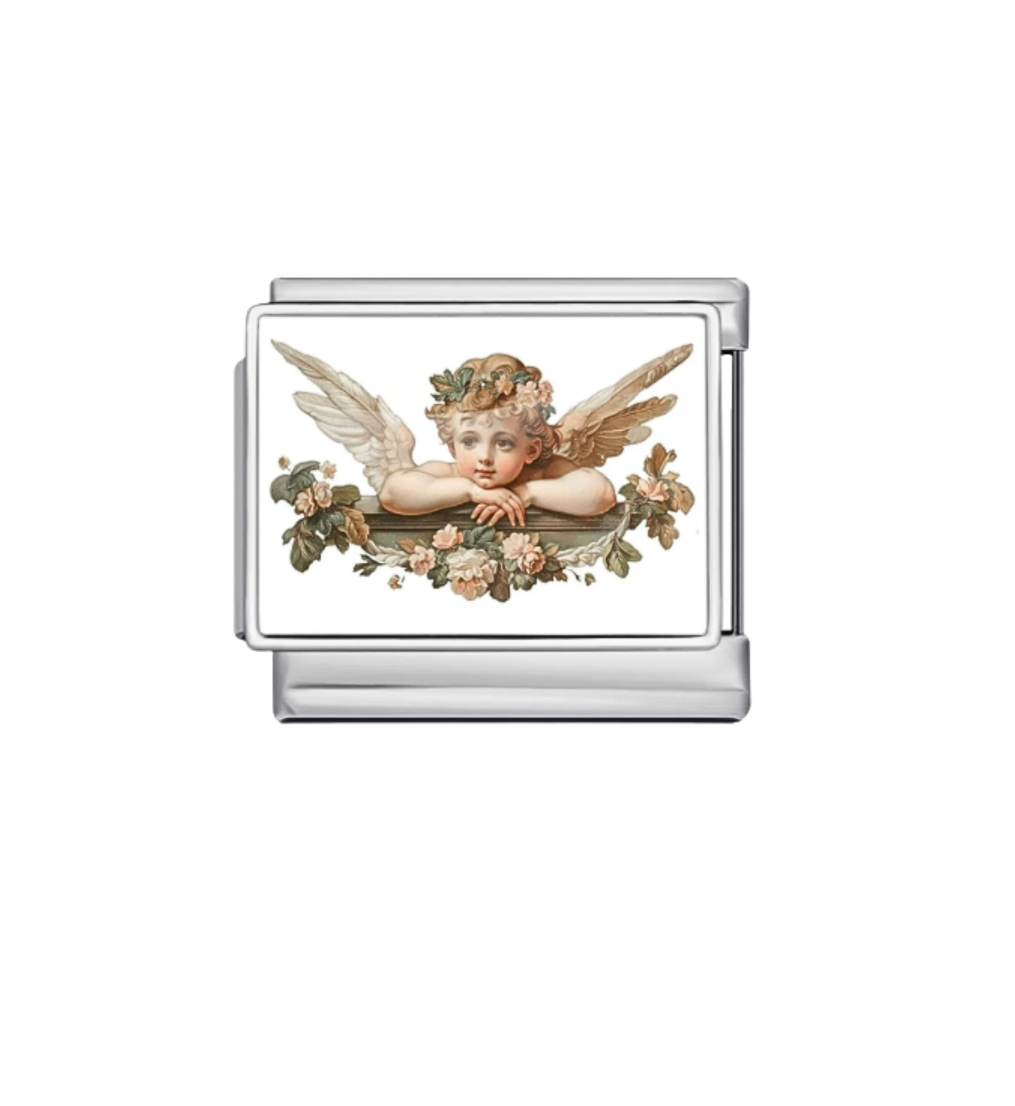 Charm Plateado Angelito