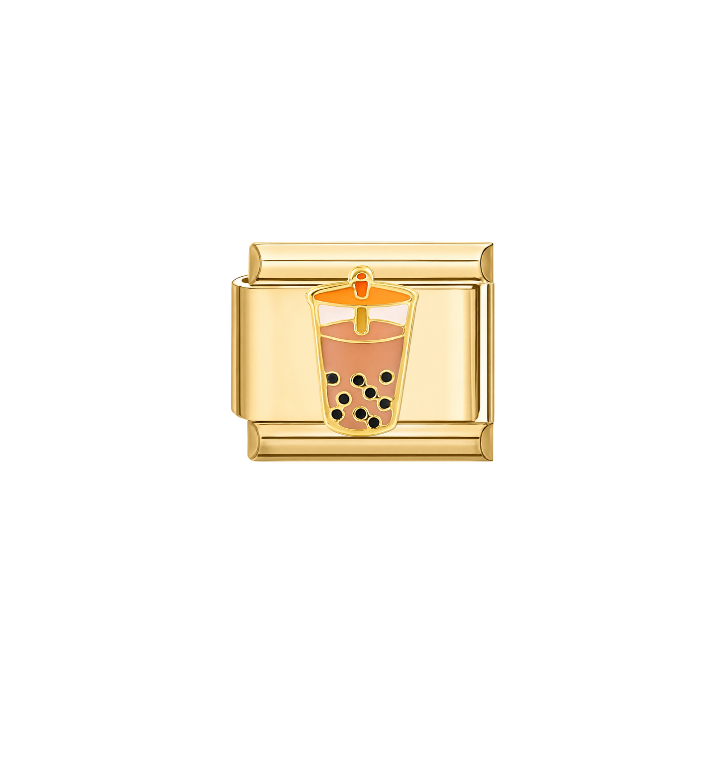 Charm dorado bubble tea acero inoxidable 304