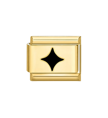 Charm Dorado Rombos