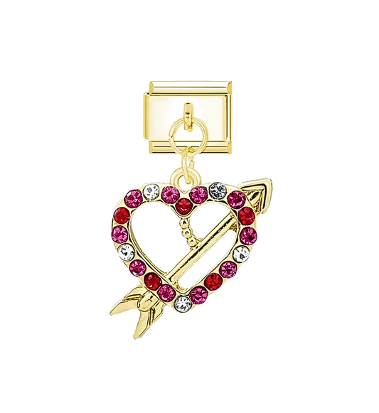 Charm Corazón Flechado