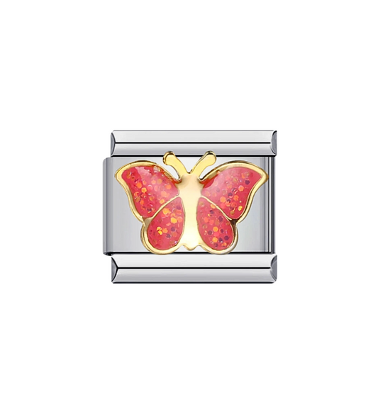 Charm Mariposa Roja 2