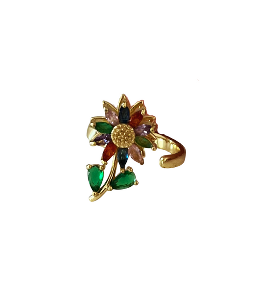 Anillo Flor Completa