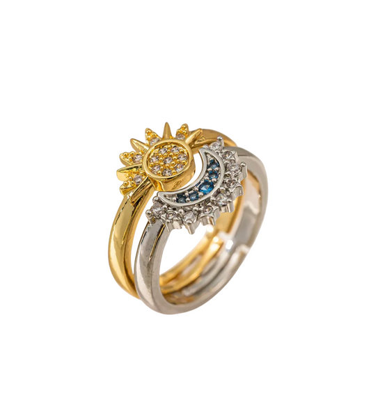 Anillos Sol&Luna Par