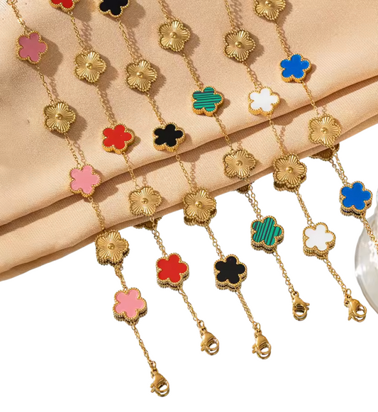 Pulseras estilo van cleef