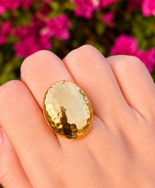 Anillo Chunky Grande Ajustable