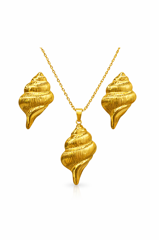 Conjunto de caracoles acero inoxidable