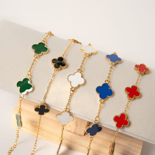 Pulseras estilo vancleef