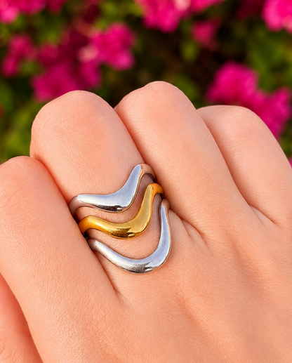 Anillo acero inoxidable