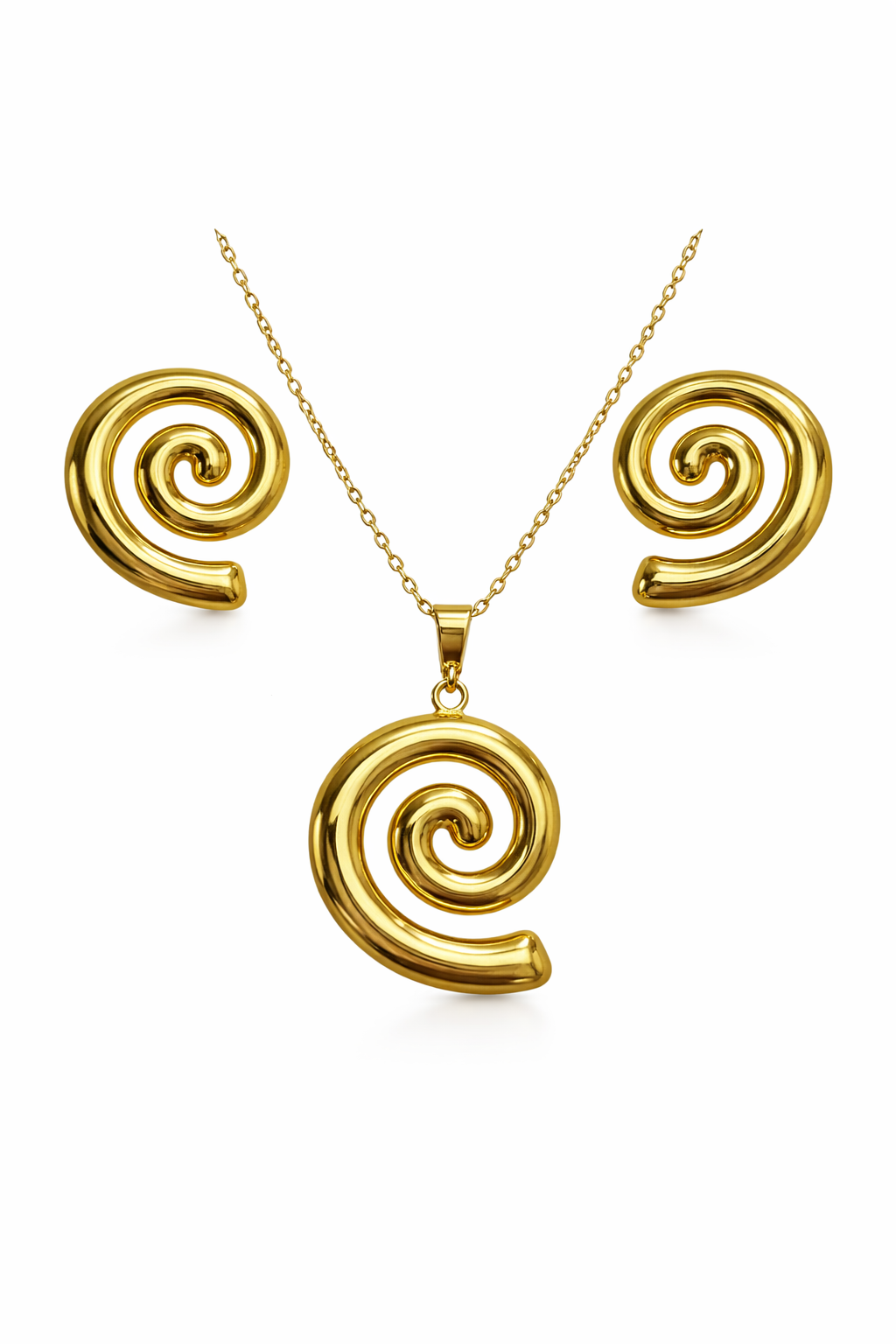 Conjunto de espirales acero inoxidable