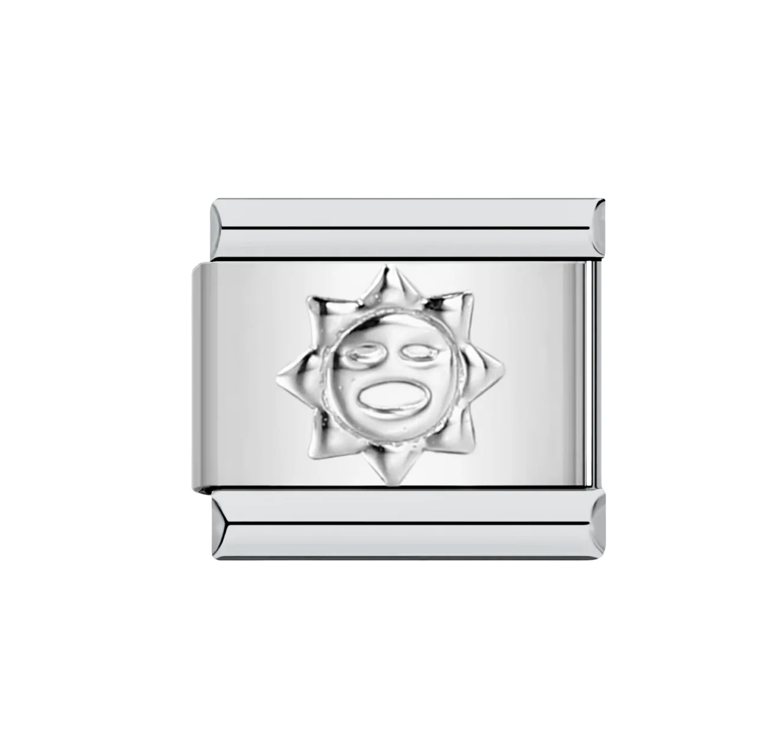 Charm Sol Plateado