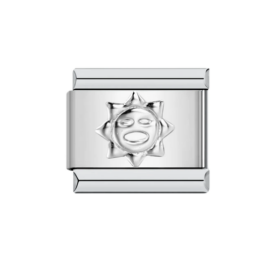 Charm Sol Plateado