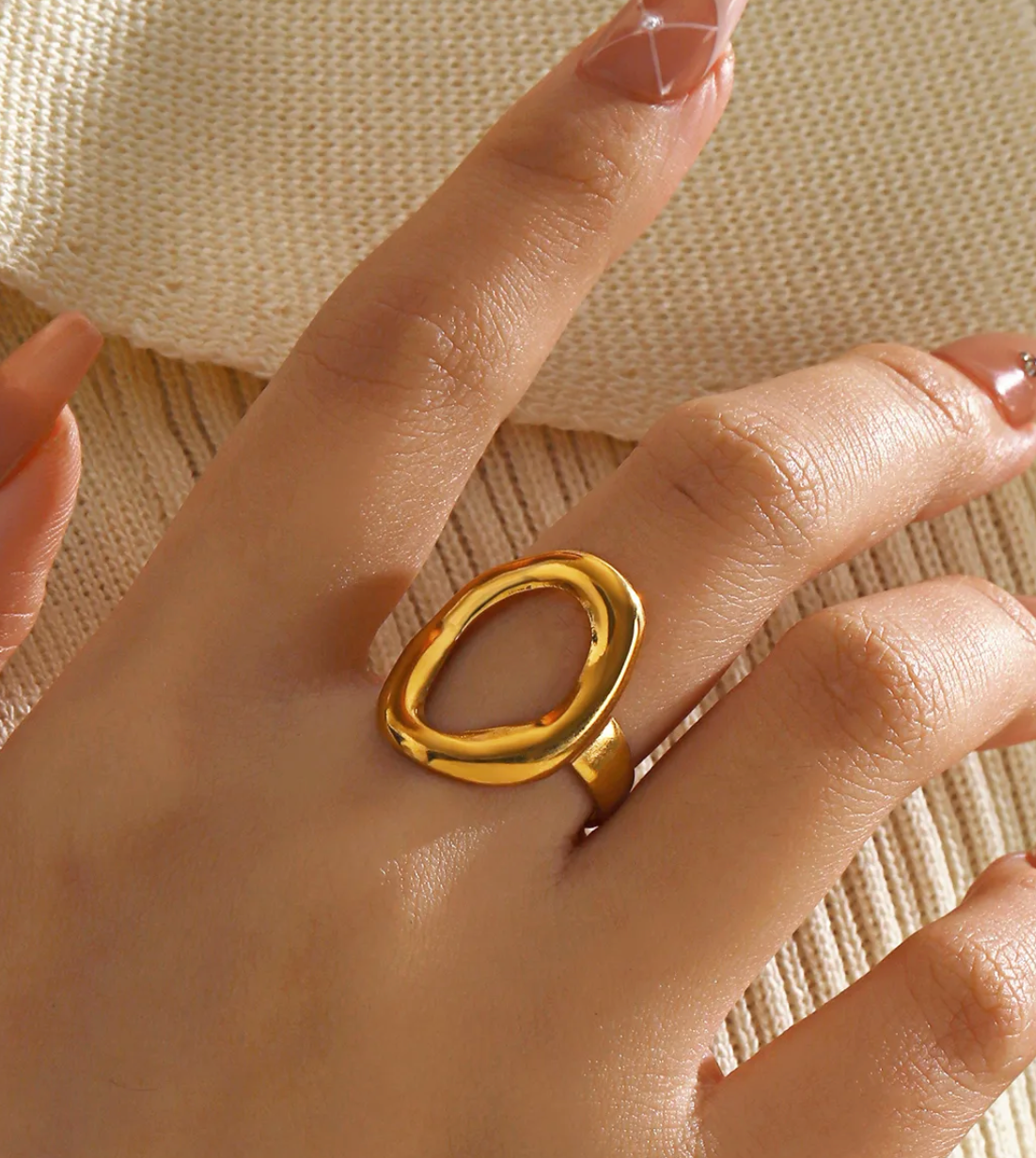 Anillo Ovalado