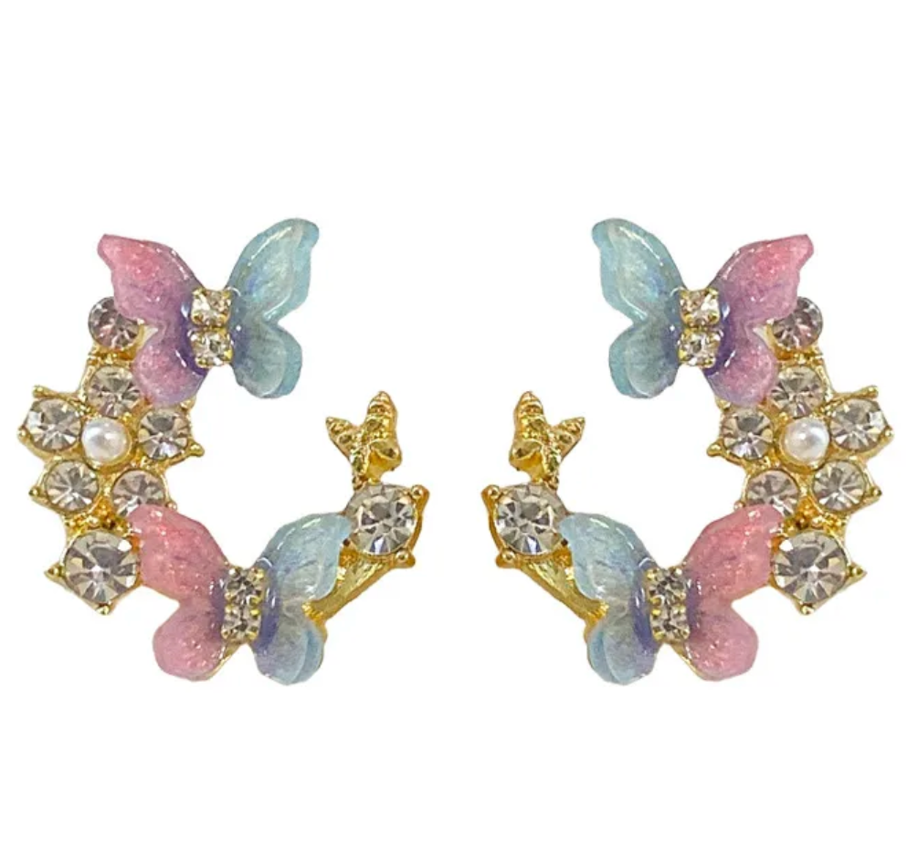 Arracadas Mariposas