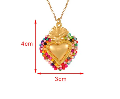 Collar de Sagrado Corazón