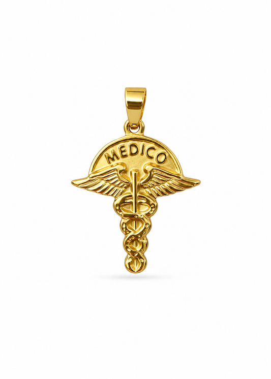 Dije médico acero inoxidable